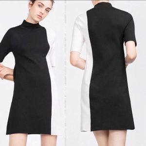 NWT color block dress size L